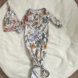 Caden Lane gown and hat